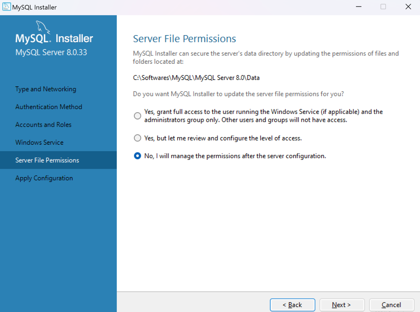 installer